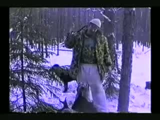 Охота на лося и кабана зимой  - 1 часть