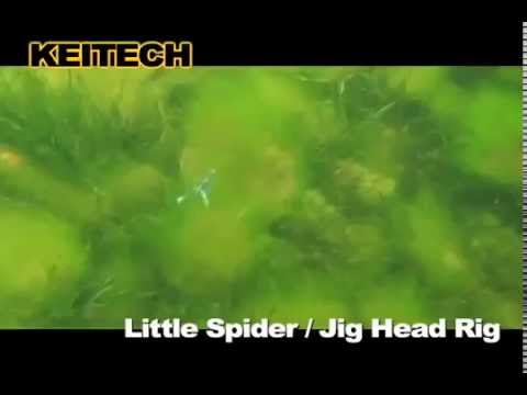 Уловистая приманка на окуня. Keitech Little Spider
