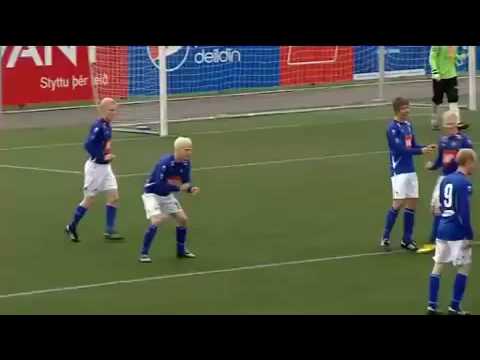 Best Goal Celebration ever!! - Fishing (Iceland football league)