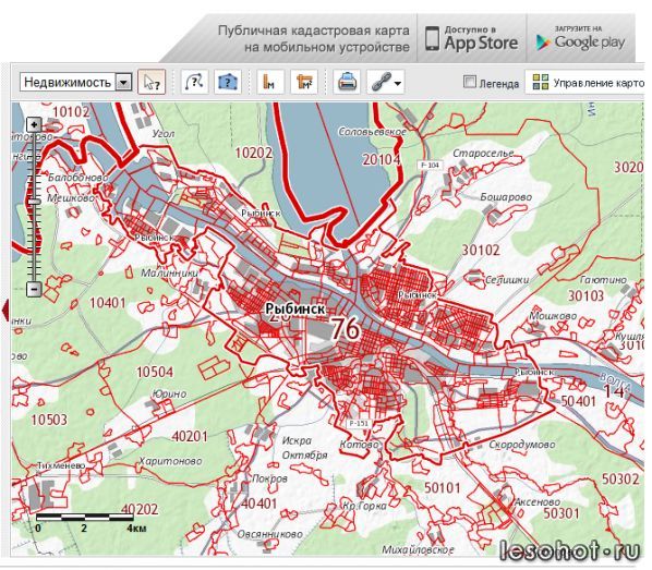 Публичная кадастровая карта ярославской области тутаевского района